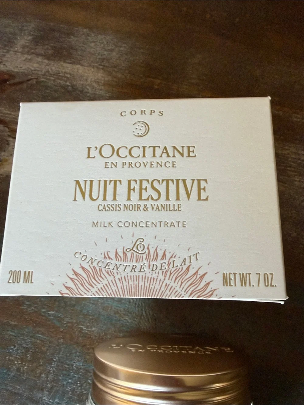 New L'OCCITANE Nuit Festive Milk Concentrate (7 oz)